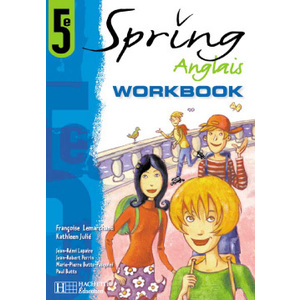 SPRING 5E LV1 - ANGLAIS - WORKBOOK - EDITION 2001