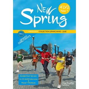 NEW SPRING 4E LV2 PALIER 1 ANNEE 1 - ANGLAIS - FICHIER TOUT EN UN - E