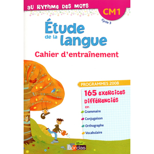 AU RYTHME DES MOTS CM1 2012 CAHIER D'EXERCICES