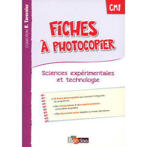 TAVERNIER SCIENCES EXPERIMENTALES ET TECHNOLOGIE CM1 2015 FICHES A PH