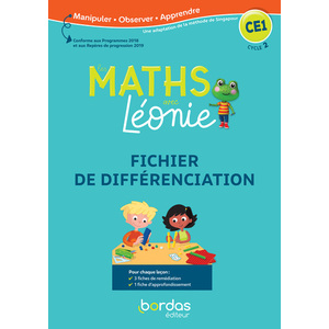 LES MATHS AVEC LEONIE CE1 2020 FICHIER DE DIFFERENCIATION PHOTOCOPIAB