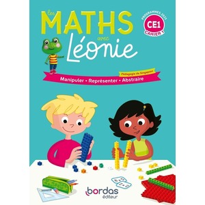 LES MATHS AVEC LEONIE - CE1 - 2025 - CAHIERS 1+2 - ELEVE