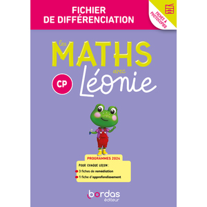 LES MATHS AVEC LEONIE - CP - 2024 - FICHIER DE DIFFERENCIATION A PHOT