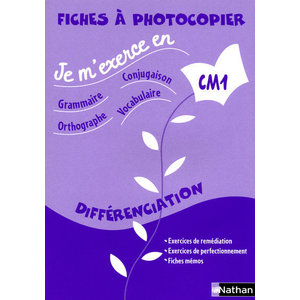 JE M'EXERCE - FICHIER ENSEIGNANT - CM1