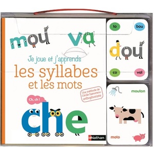 JE JOUE ET J'APPRENDS LES SYLLABES ET LES MOTS