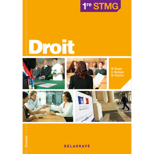 DROIT 1RE STMG - POCHETTE ELEVE