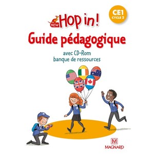NEW HOP IN! ANGLAIS CE1 (2021) - BANQUE DE RESSOURCES SUR CD-ROM AVEC