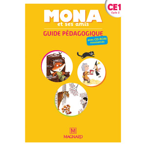 MONA ET SES AMIS CE1 (2018) - BANQUE DE RESSOURCES SUR CD-ROM AVEC GU