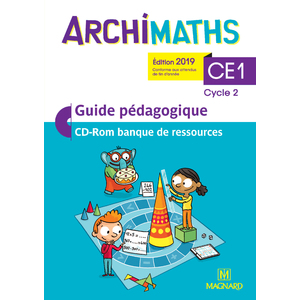 ARCHIMATHS CE1 (2019) - BANQUE DE RESSOURCES SUR CD-ROM AVEC GUIDE PE