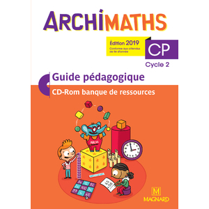 ARCHIMATHS CP (2019) - BANQUE DE RESSOURCES SUR CD-ROM AVEC GUIDE PED
