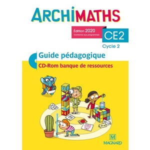 ARCHIMATHS CE2 (2020) - GUIDE PEDAGOGIQUE PAPIER + BANQUE DE RESSOURC