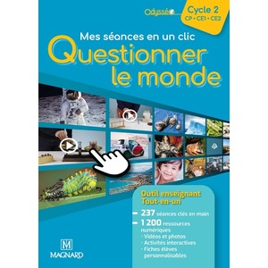 ODYSSEO MES SEANCES EN UN CLIC QUESTIONNER LE MONDE CYCLE 2 (2022) -