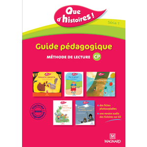 QUE D'HISTOIRES ! CP - SERIE 1 (2010) - GUIDE PEDAGOGIQUE AVEC CD AUD