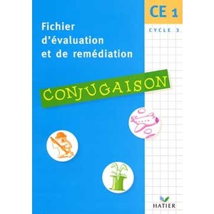 FICHIER D'EVALUATIONS ET DE REMEDIATIONS - CONJUGAISON CE1