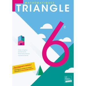 TRIANGLE MATHEMATIQUES 6E ED. 2009 - MANUEL DE L'ELEVE (FORMAT COMPAC