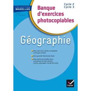 MAGELLAN GEOGRAPHIE CE/CM BANQUE D'EXERCICES ED. 2015 - FICHIER PHOTO