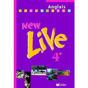 NEW LIVE 4E LV1 - LIVRE ELEVE