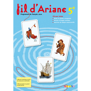 FIL D'ARIANE FRANCAIS 5E - LIVRE + CD -ROM