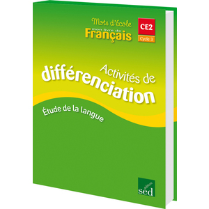 MOTS D'ECOLE CM1 - CLASSEUR DIFFERENCIATION