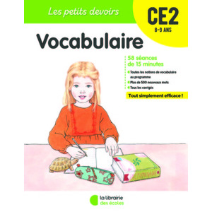 LES PETITS DEVOIRS - VOCABULAIRE CE2