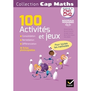 CAP MATHS CM ED. 2017 - ACTIVITES ET JEUX MATHEMATIQUES - FICHES PHOT