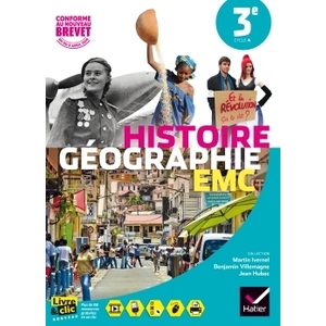 HISTOIRE-GEOGRAPHIE ENSEIGNEMENT MORAL ET CIVIQUE 3E ED. 2016 - MANUE