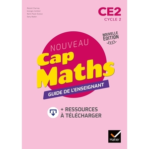 CAP MATHS CE2 - ED. 2021 - GUIDE PEDAGOGIQUE + RESSOURCES A TELECHARG