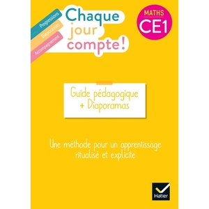 CHAQUE JOUR COMPTE - MATHS CE1 ED. 2023 - GUIDE BI MEDIA ET ACCES SIT