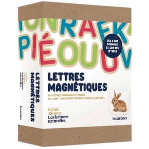 COFFRET LETTRES MAGNETIQUES - CELINE ALVAREZ - LES LECTURES NATURELLE