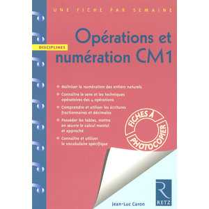 OPERATIONS ET NUMERATION CM1
