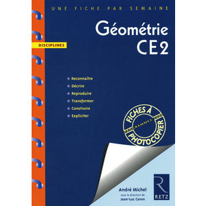 GEOMETRIE CE2 UNE FICHE PAR SEMAINE - DISCIPLINES