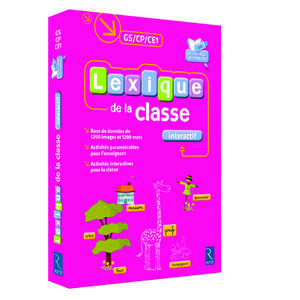 LEXIQUE DE LA CLASSE INTERACTIF - CLE USB