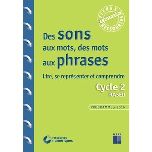 DES SONS AUX MOTS, DES MOTS AUX PHRASES - LIRE, SEREPRESENTER - CYCLE