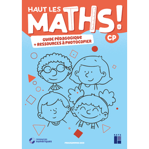 HAUT LES MATHS CP - GUIDE PEDAGOGIQUE + RESSOURCES A PHOTOCOPIER - 20