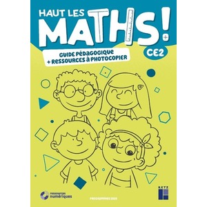 HAUT LES MATHS CE2- GUIDE PEDAGOGIQUE + RESSOURCES A PHOTOCOPIER ED 2
