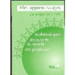 MES APPRENTISSAGES EN MATERNELLE,MS,MATHEMATIQUES,DECOUVERTE DU MONDE