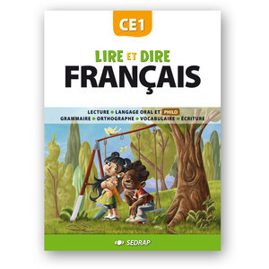 LIRE ET DIRE CE1 - MANUEL