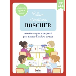 CAHIER D'ECRITURE BOSCHER