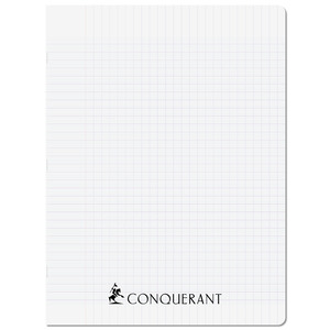 CAHIER POLYPRO INCOLORE 24X32 96P GDS CARREAUX 70G