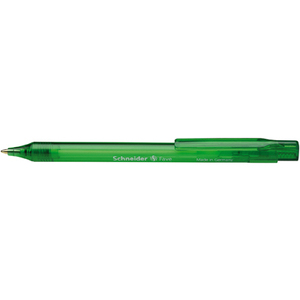 STYLO BILLE FAVE rétractable pointe moyenne VERT