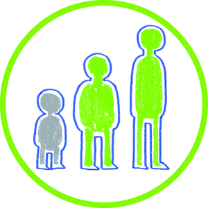 TRIO A-Z RECHARGE 12 FEUTRES BLEU FONCÉ