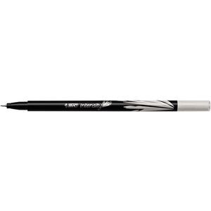 FEUTRE INTENSITY -  ENCRE GRISE POINTE FINE BAGUÉE EN MÉTAL DE 0,4MM