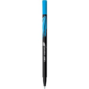 FEUTRE INTENSITY - ENCRE BLEUE CLAIR POINTE FINE BAGUÉE EN MÉTAL DE 0