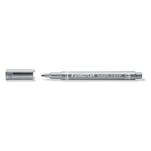 MÉTALLIC MARKER 6 MARQUEURS ASSORTIS + 1 FEUTRE PIGMENT LINER C2-9 OF
