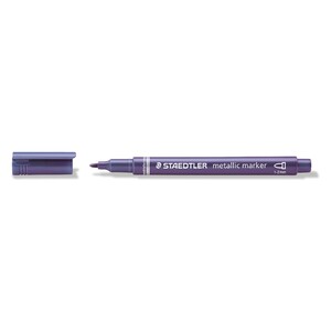 MÉTALLIC MARKER 6 MARQUEURS ASSORTIS + 1 FEUTRE PIGMENT LINER C2-9 OF