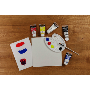 DARWI 1 LOT 5 TUBES PEINTURES ACRYLIQUES 75 ML COLORIS ASSORTIS