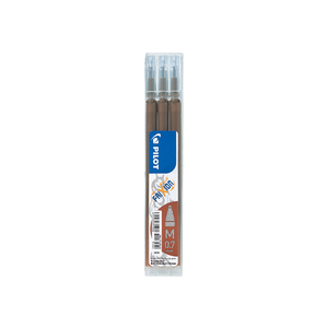 SET DE 3 RECHARGES FRIXION BALL / FRIXION CLICKER 0,7 MARRON