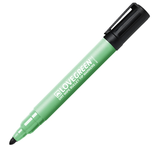 MARQUEUR EFFACABLE RECYCLE POINTE OGIVE MOYEN COLORIS NOIR