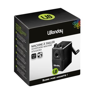 MACHINE À TAILLER BOITIER PLASTIQUE POUR CRAYONS Ø 8MM