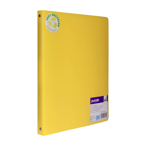 ECO-GREEN CLASSEUR PP RECYCLE 32X25 D20 COLORIS JAUNE